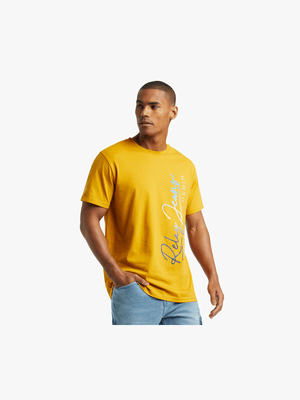 RJ Mustard Slim Fit T-Shirt