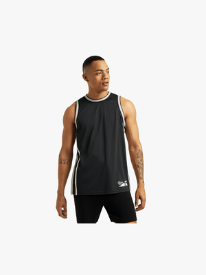 Men's Markham Black Baseball Vest