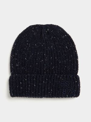 Men's Markham Nepp Fisherman Navy Beanie