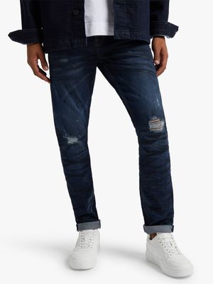 Men's Relay Jeans Skinny Greaser Blue Jeans