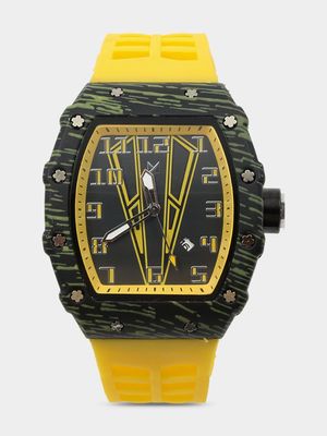 Men's Markham Sports Lux Yellow Watch