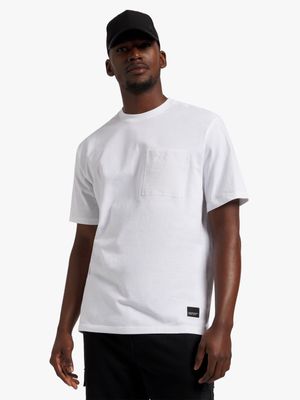 Men's Markham Pocket Detail White T-Shirt