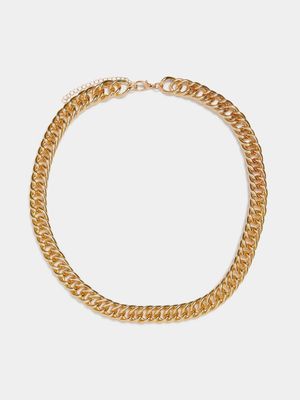 MKM Gold Oversize Cuban Necklace