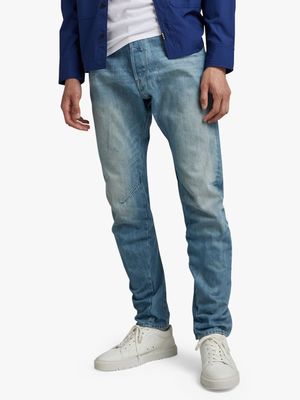 G-Star Men's Arc 3D Antic Straight Leg Blue Jean