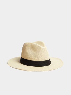 Men's Markham Wide Brim Natural Straw Hat