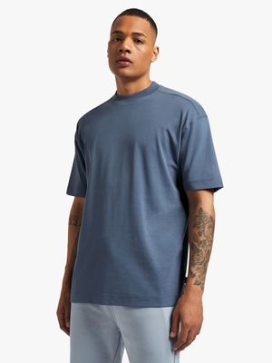 Men's Markham Interlock Blue T-Shirt