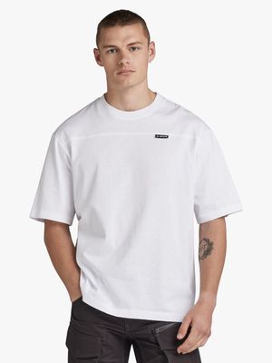 Men's G-Star Boxy Base 2.0 White T-Shirt