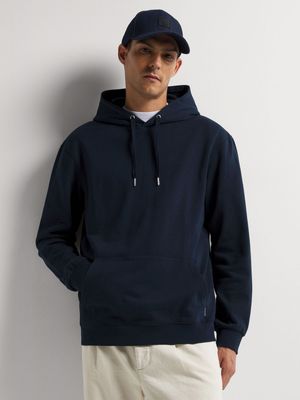 Men's Markham Basic Navy Hoodie