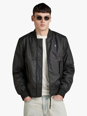 G-Star Men's Arris Unpadded Bomber Black Jacket