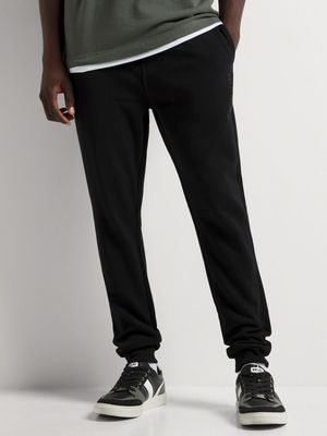 Men's Relay Jeans Core Fleece Black Jogger