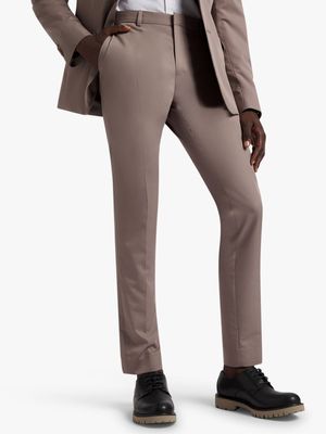 Men's Markham Slim Plain Nude Trouser