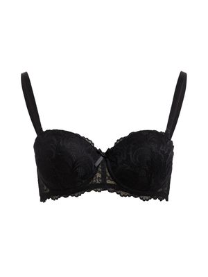 Jet Women's Black Balconette Bra