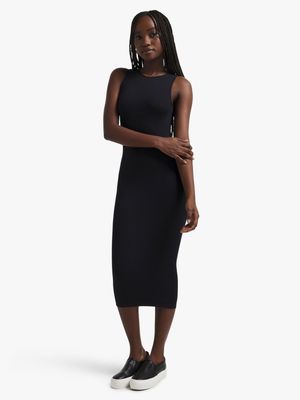 Jet Women's Black Seamless Dress