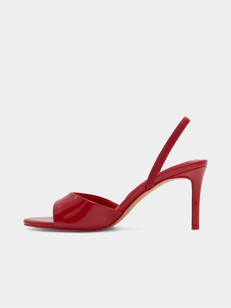 Women's ALDO Red Heeled Sandals - Bash.com