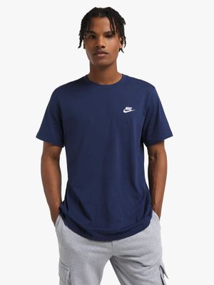 Nike Men's NSW Club Navy T-shirt