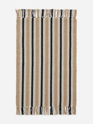 Jet Home Recycled Stripe Rug 60x90