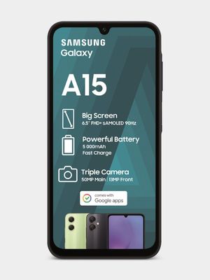 Samsung Galaxy A15 3G Dual Sim +15GB +6GB Telkom Sim