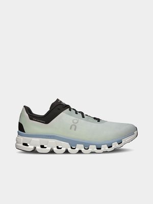 Mens On Running Cloudflow 4 Glacier/Chambray Running Shoes