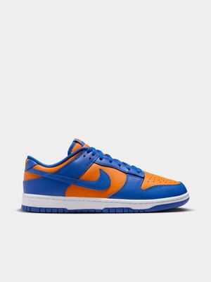 Nike Men's Dunk Low Blue/Orange Sneaker