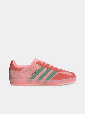 adidas Originals Women's Gazelle Pink/Green Sneaker