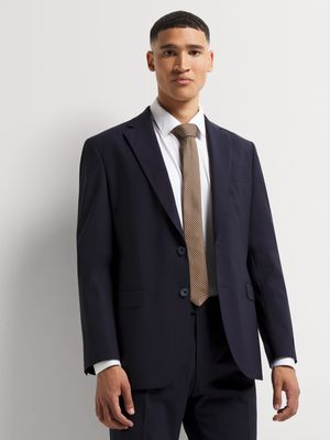 Fabiani Men's Luxury Navy Suit Jacket