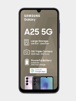 Samsung Galaxy A25 Dual Sim with 15GB Telkom Sim