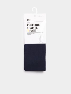 Jet Older Boys Navy Cable Tights