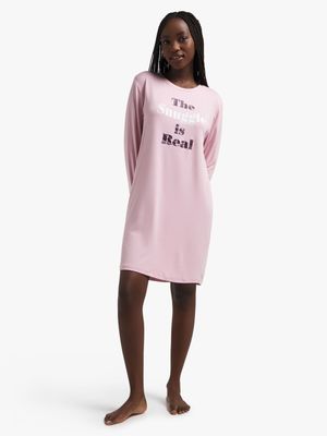 Jet Women's Muave Sleepshirt