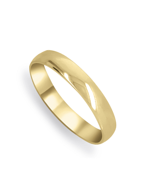 Yellow Gold Men's Comfort Fit Wedding Band