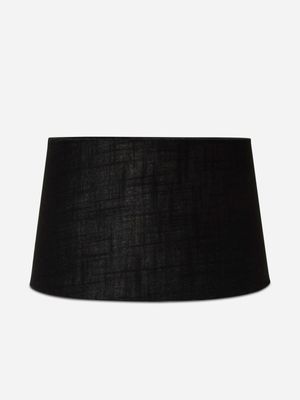 Tapered Lamp Shade Black 25 x 30 x 18cm