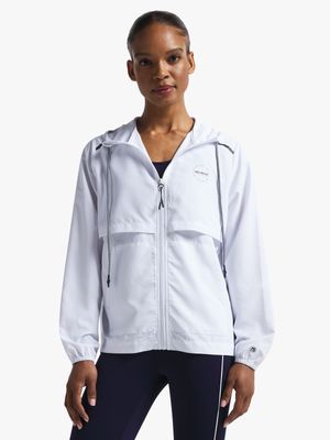 Womens TS Essential White Shell Jacket