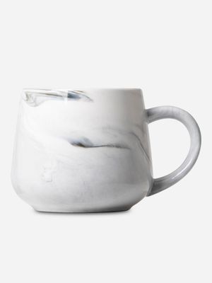 Swirl Mable Mug Grey 370ml
