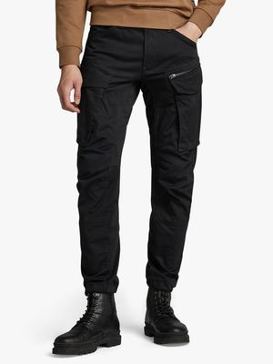 G-Star Men's Rovic Zip 3D Regular Tapered Black Pants