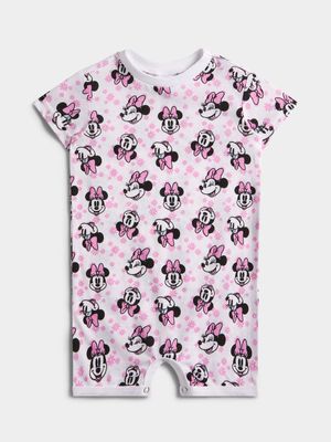 Jet Baby Pink Minnie Mouse Romper