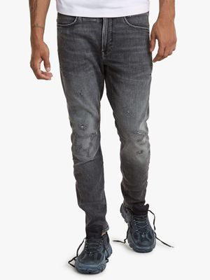 G-Star Men's D-Staq 3D Slim Dahlia Grey Jeans