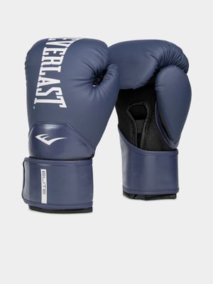 Everlast 10 Oz Pro Style Elite V2 Navy Boxing Gloves