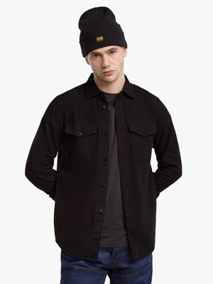G-Star Men's Marine Slim Dark Black Shirt