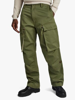 G-Star Men's R-3N Carpenter Green Pants