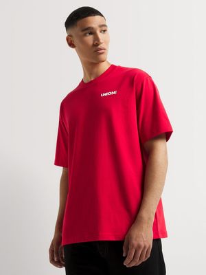 Men's Union-DNM Core Red T-Shirt
