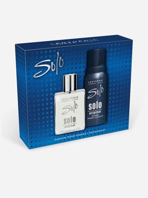 Lenthéric Solo Original Parfum Pour Homme Vaporisateur & Deodorant Spray Gift Set