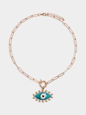 Eye Charm Necklace