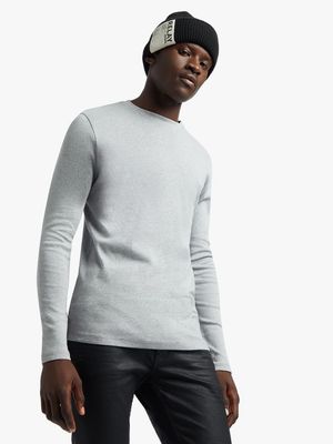 Men's Markham Longsleeve Grey T-Shirt