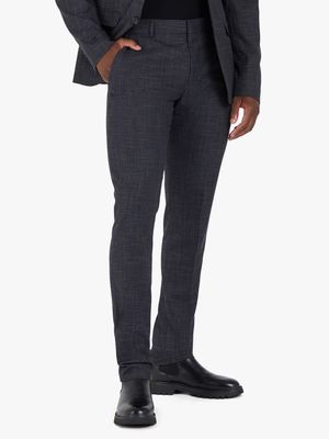Men's Markham Textured Skinny Slate Suit Trouser