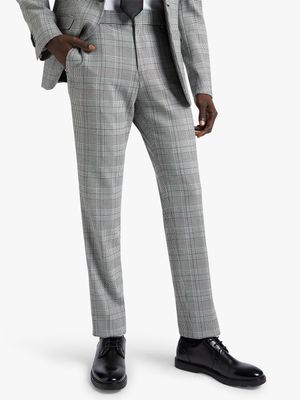 Men's Markham Slim Houndstooth Black/White Trouser