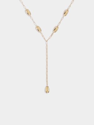 Shell T Shape Chain Necklace