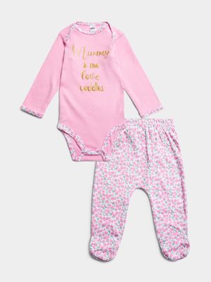 Jet Infant Girls Dress Set