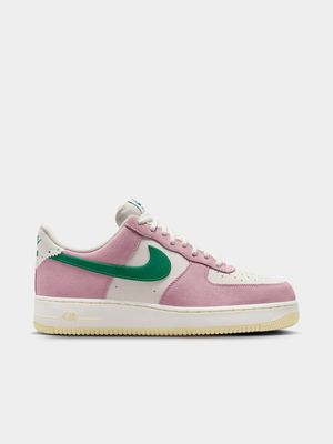 Mens Nike Air Force 1 '07 LV8 Pink/White Sneaker