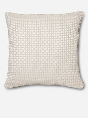 Oriental Jacquard Grey Scatter Cushion  60x60