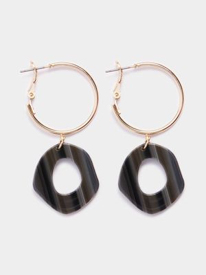 Women's Tortoiseshell Drop Earrings