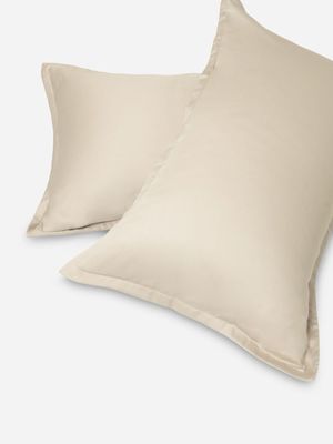 Grace Collection Smoothest Pillowcase 2pk 200 Thread Count Natural